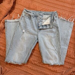 Old Navy Kicker Bootcut Jeans Button-fly